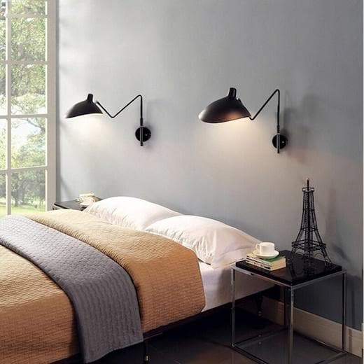 Serge Duckbill Wall Lamp with Swing Arms