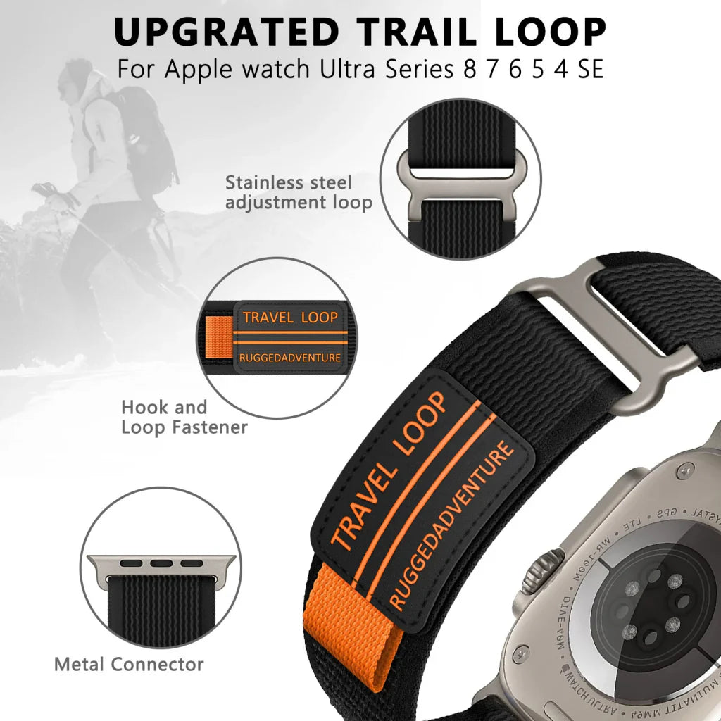 Nueva correa deportiva de nailon Loop para Apple Watch