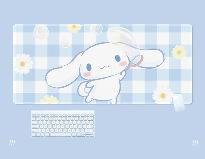 Cinnamoroll Kuromi podložka pod myš