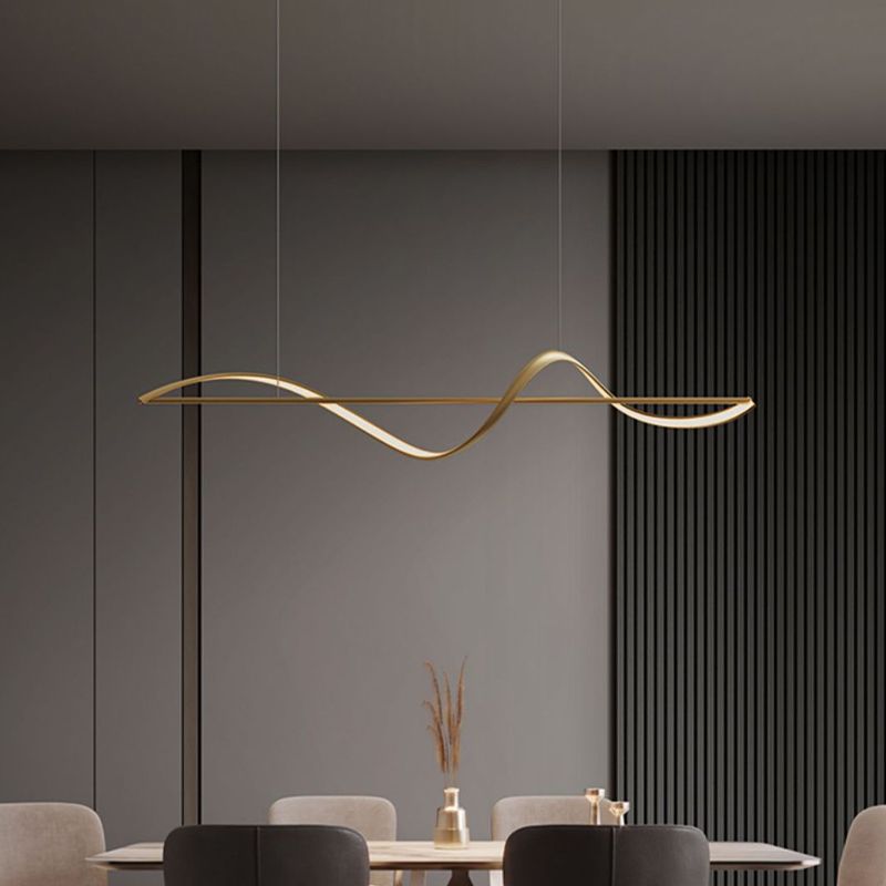 LunaGlow – Elegant Circular Metal Chandelier