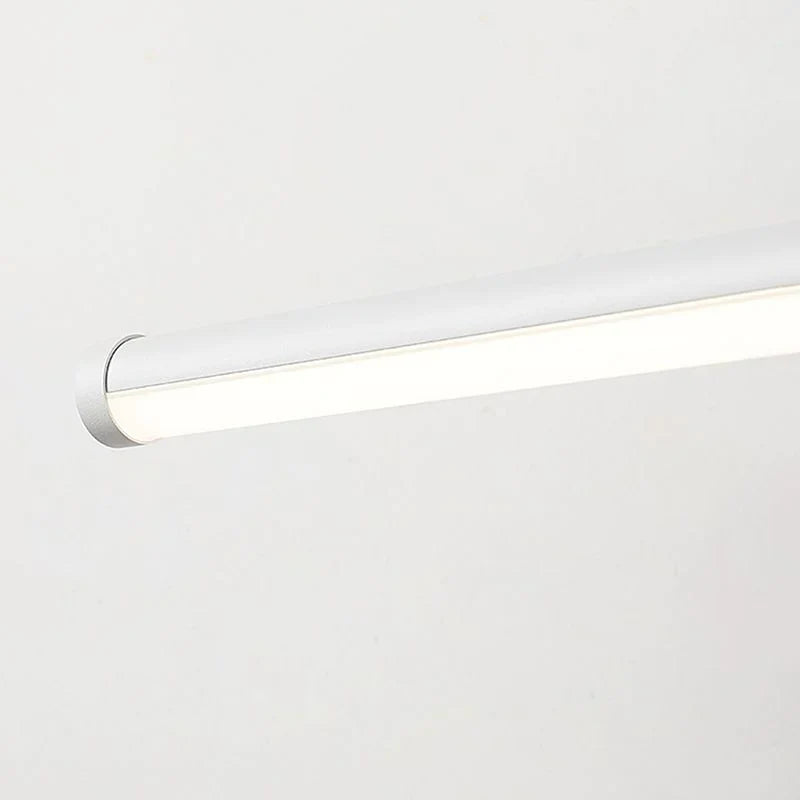 Edge Minimalista Aplique LED Negro/Blanco Interior Baño Metal