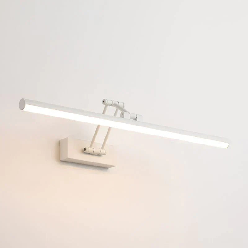 Edge Minimalista Aplique LED Negro/Blanco Interior Baño Metal