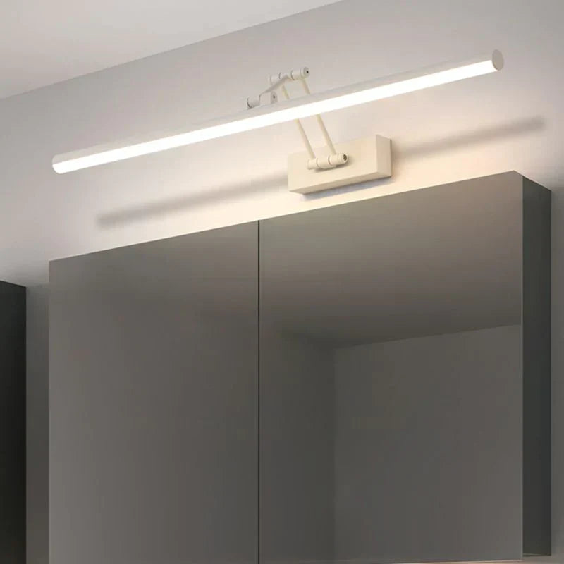 Edge Minimalista Aplique LED Negro/Blanco Interior Baño Metal