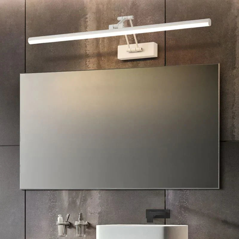 Edge Minimalista Aplique LED Negro/Blanco Interior Baño Metal