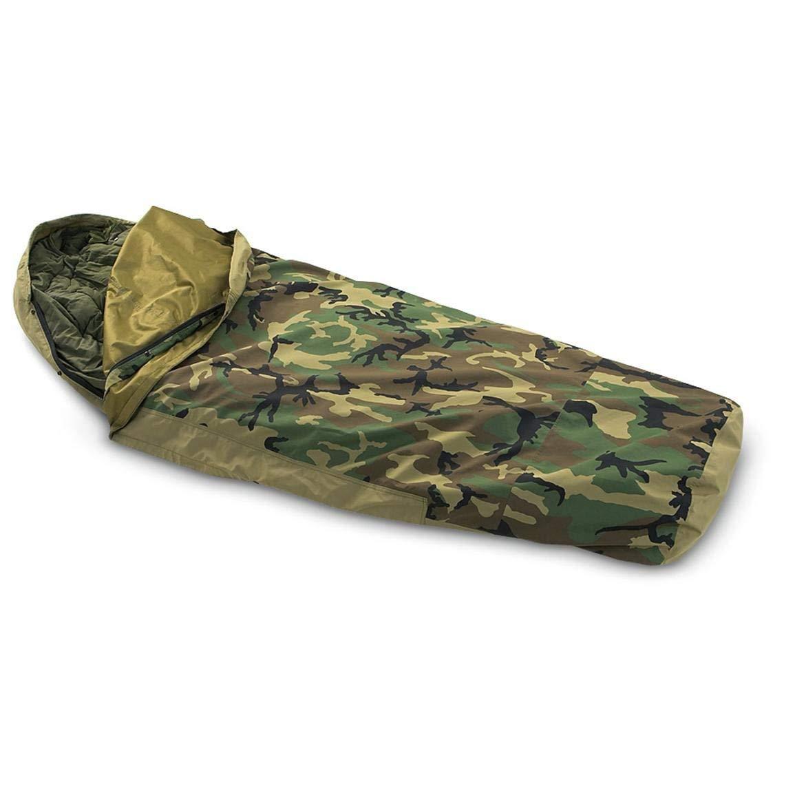 US Military Modular Sleep System Bivy Cover, Woodland Camo