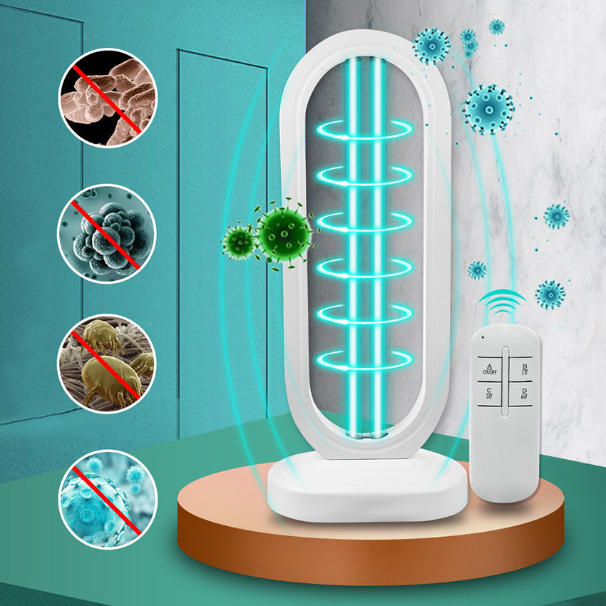 UV-ozondesinfektionslampe - Eliminerer effektivt bakterier og bakterier