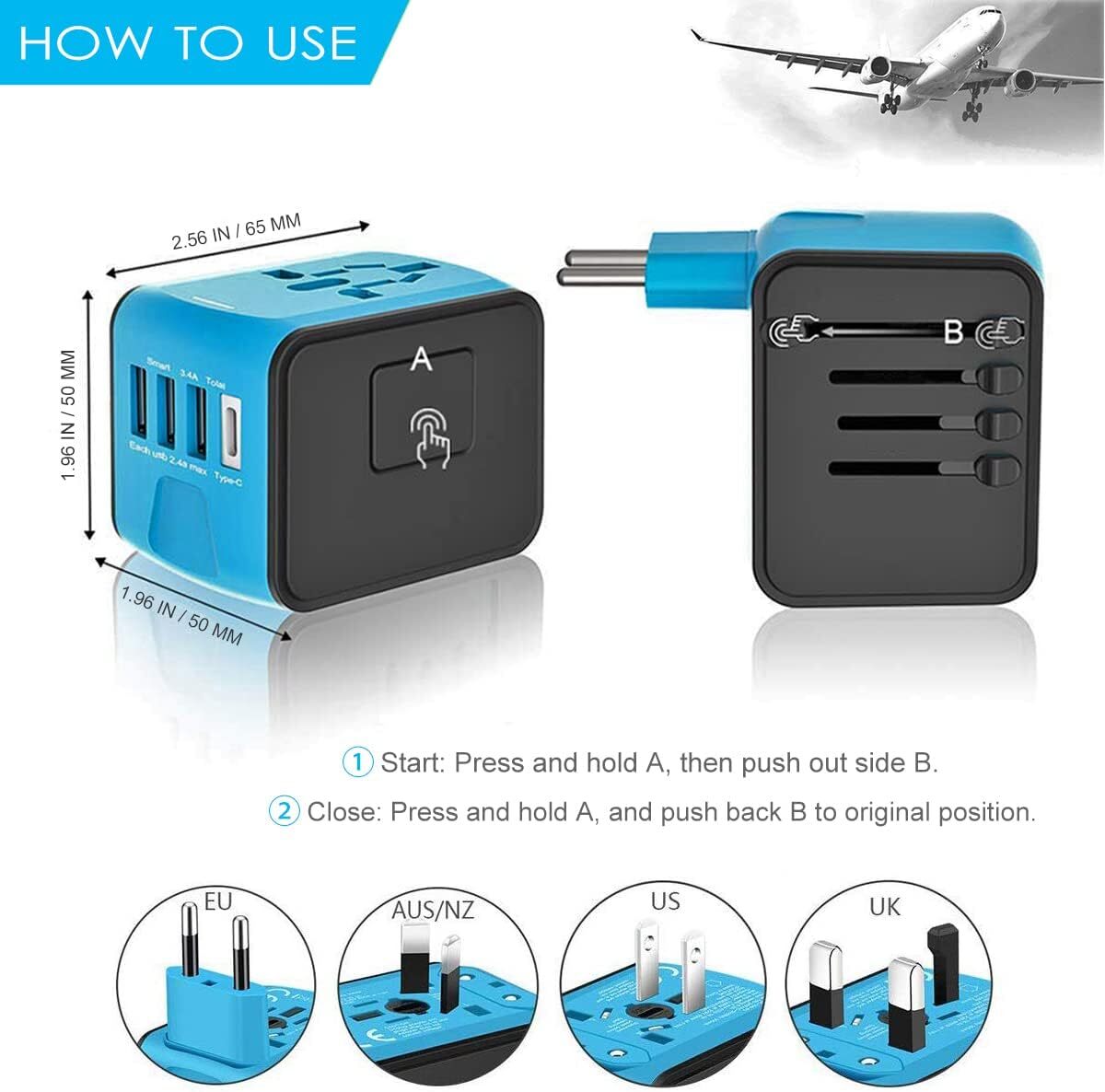 Ultimate Travel Power Hub: Alt-i-ett universell adapter