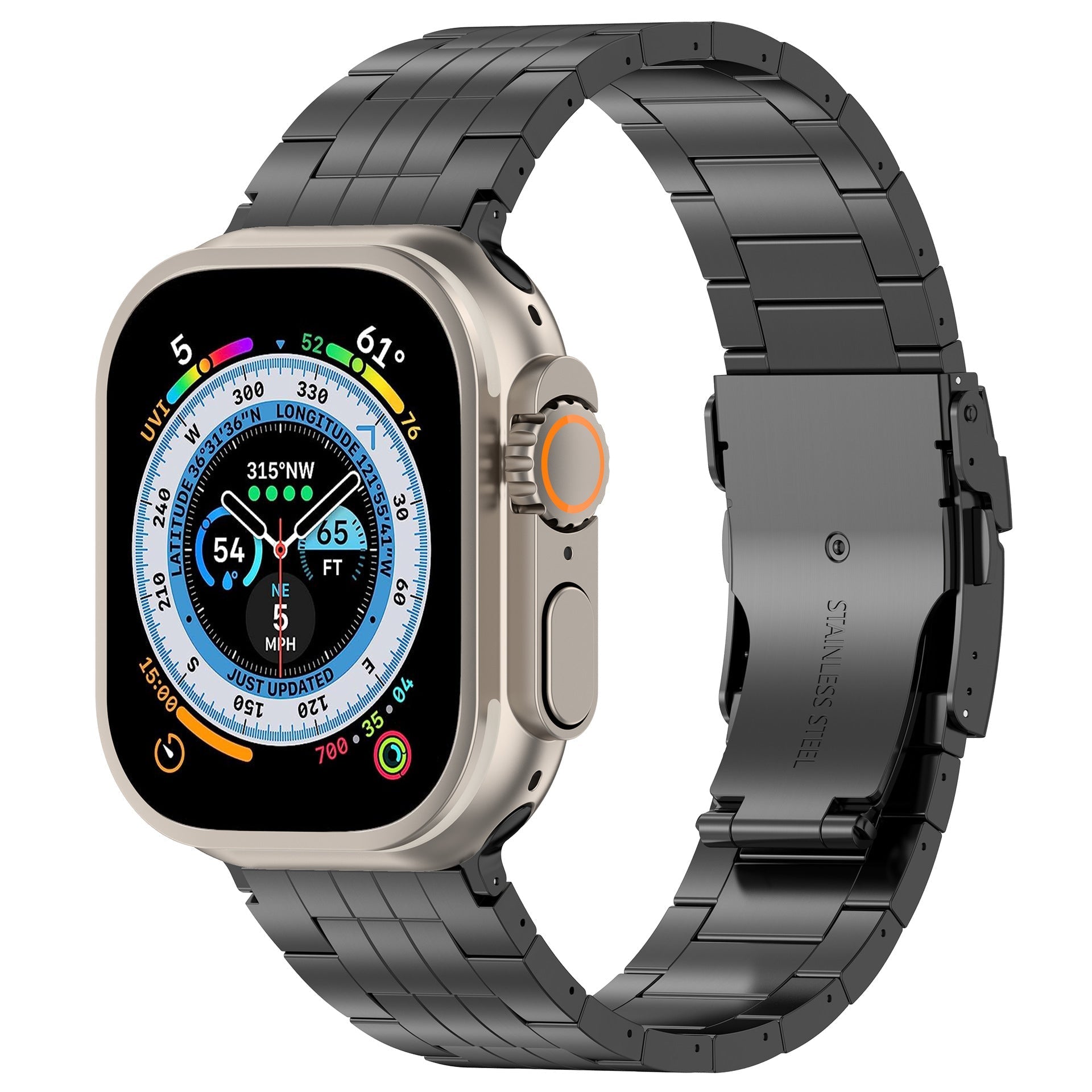 Titanium Band  For Apple Watch-Top