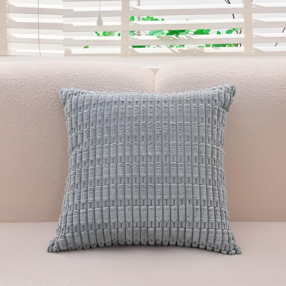 Plush Ridge Cushion Covers