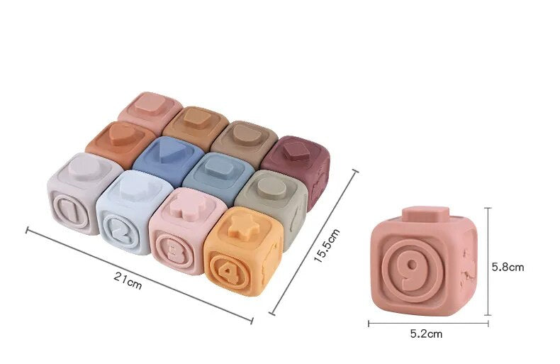 Koala Cubes™ - stapeltoren - kauwspeelgoed voor baby's