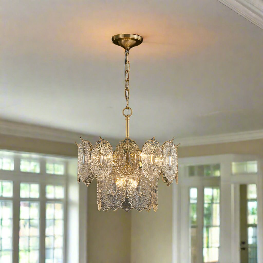 LumiereElegante - Krystalllampe med 5/7 grener