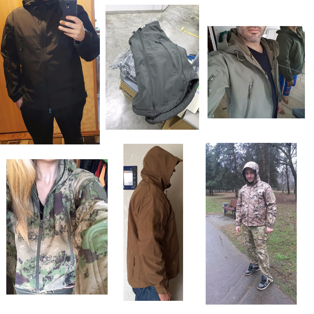 Militär-/Outdoor-Wasserdichte Thermojacke