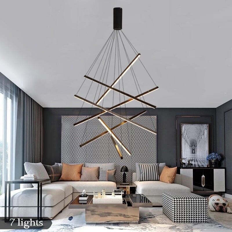 Chandelier Duplex Moderne