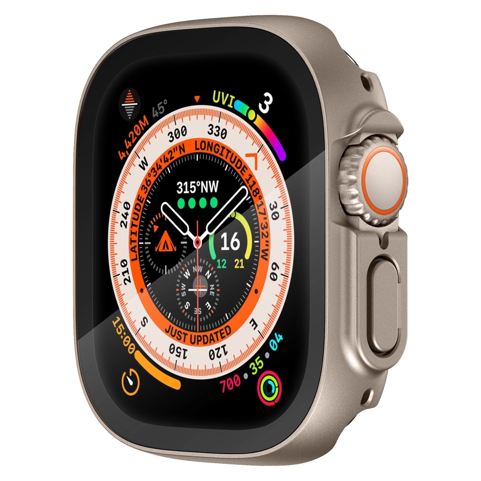 Glas Screen Protector Case Voor Apple Watch Ultra