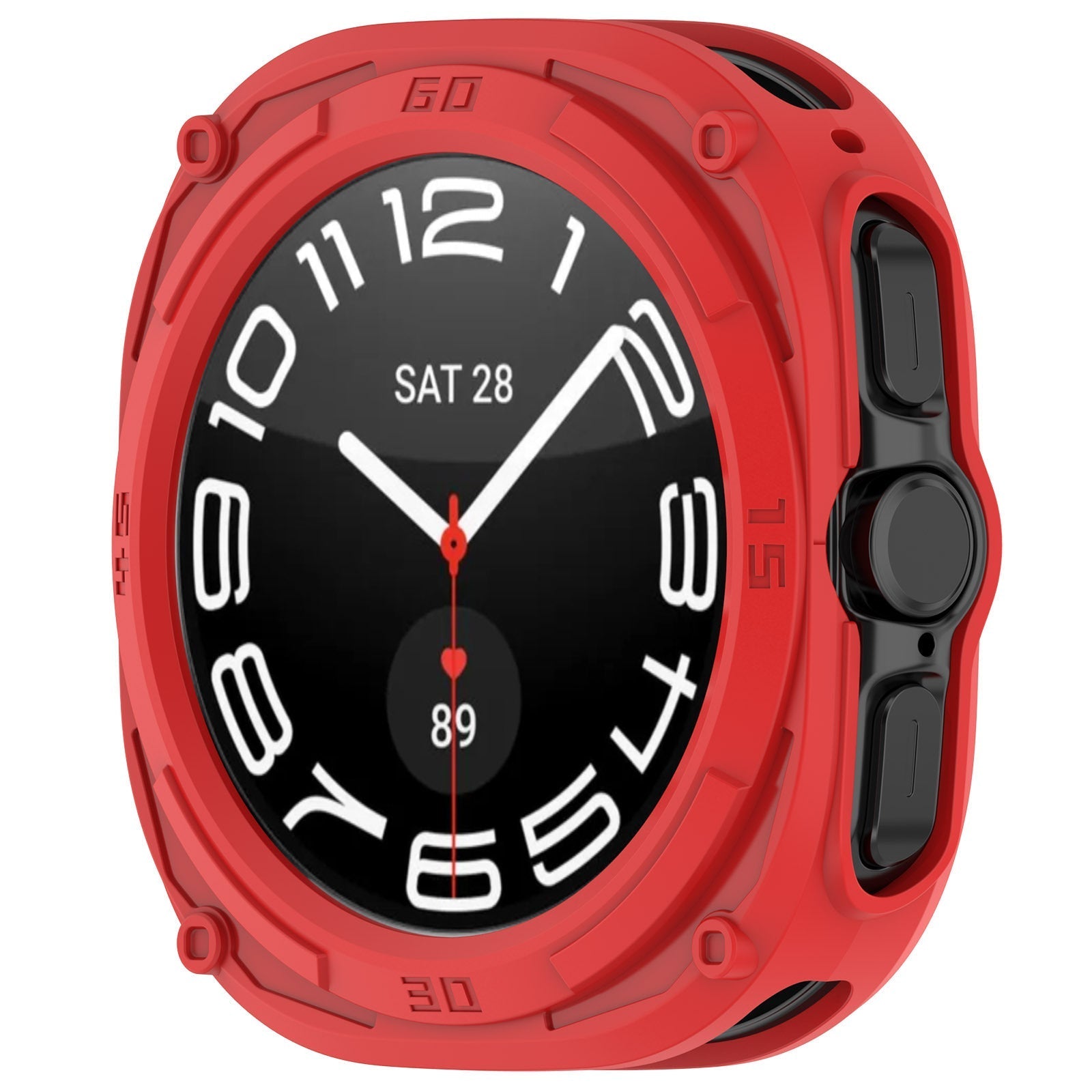 TPU Shockproof Protective Hollow Case Cover For Samsung Watch Ultra 47mm