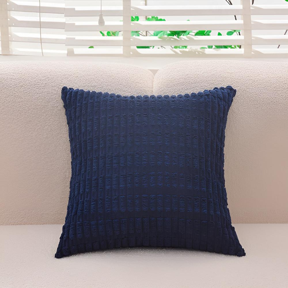 Plush Ridge Cushion Covers