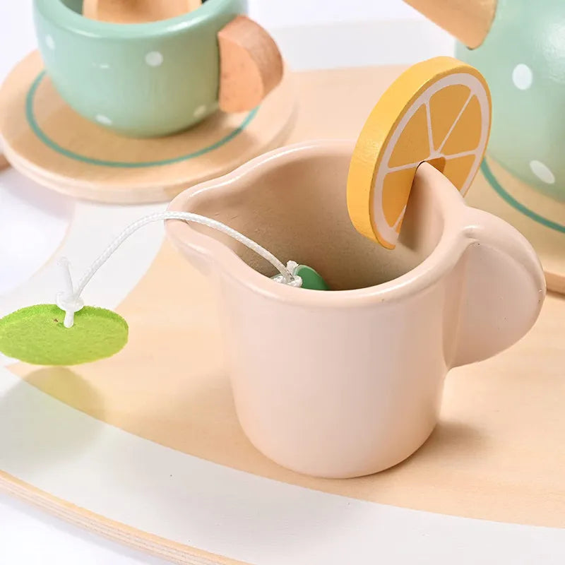 Woods™ - Wooden tea set