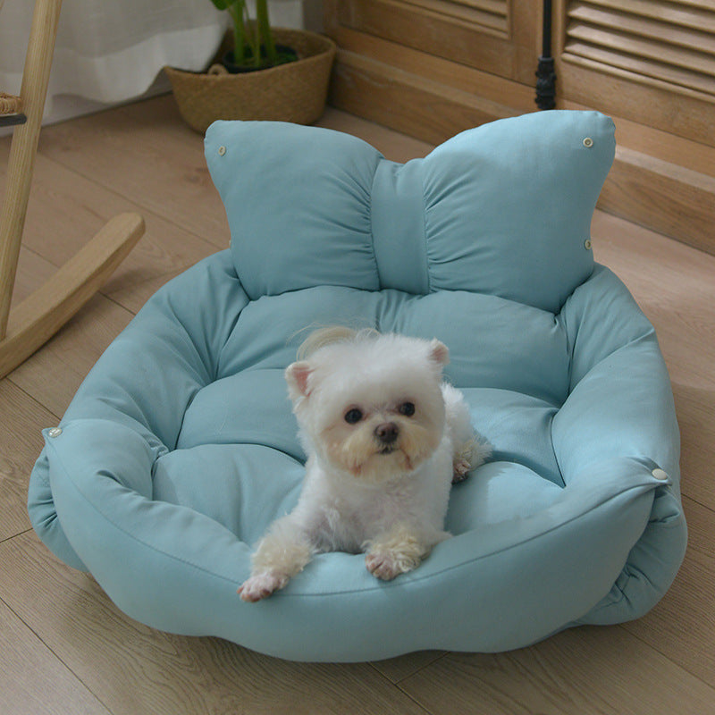 Paw Seasons Fold: tapete plegable para cama para mascotas Four Seasons