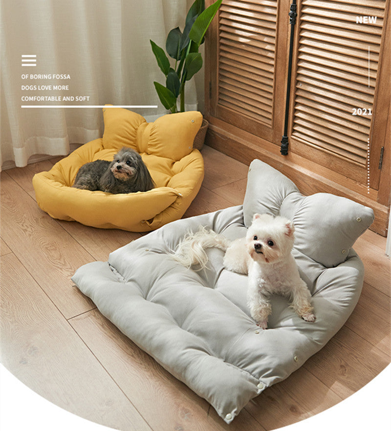 Paw Seasons Fold: tapete plegable para cama para mascotas Four Seasons