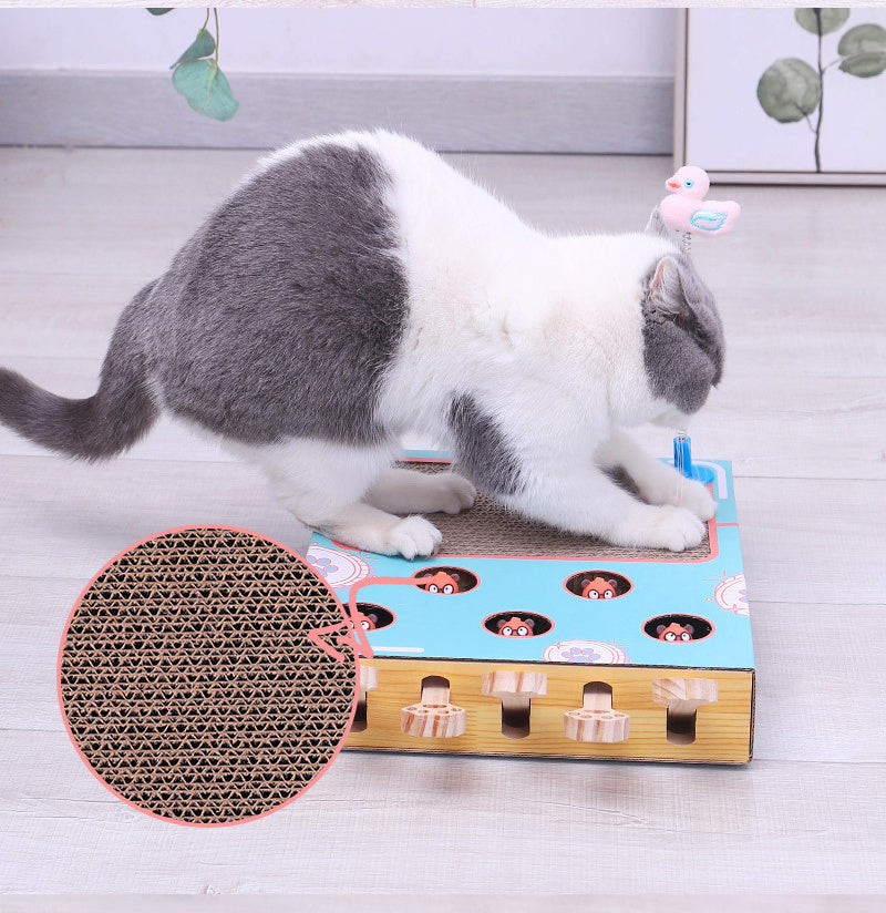 Whisker Whack : jouet interactif taupe pour chat