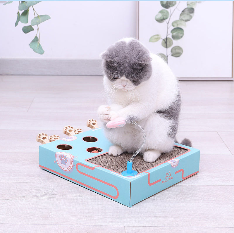 Whisker Whack : jouet interactif taupe pour chat