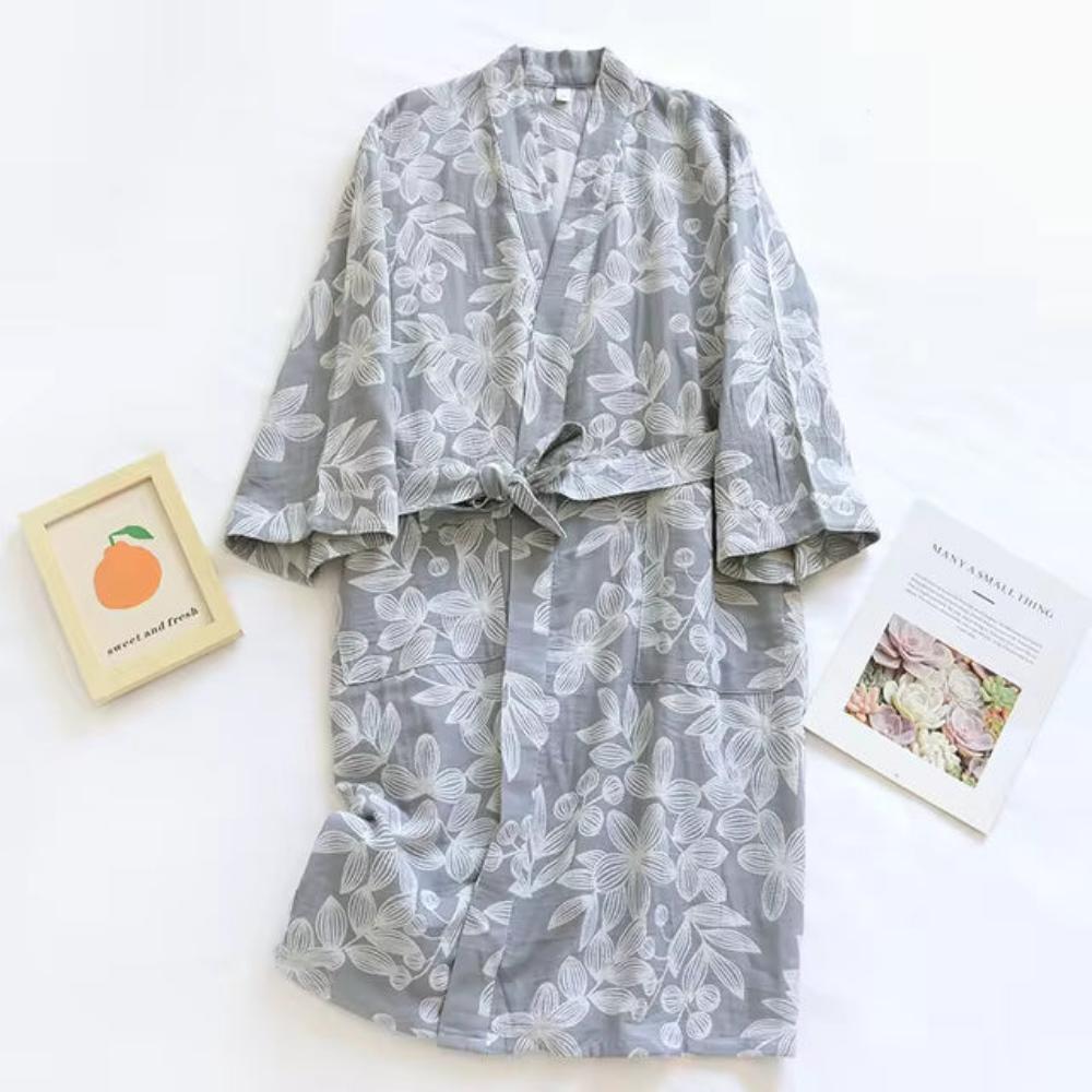 Blumige Brise Kimono-Robe