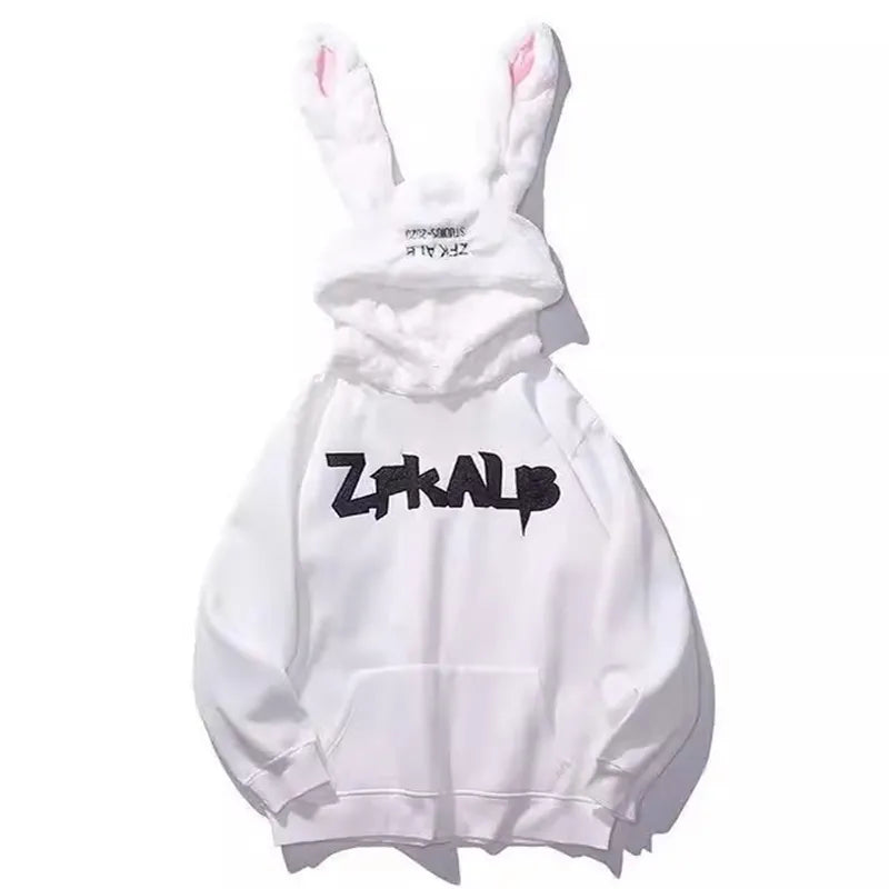 Bunny Ears Brief Vriendin Vriendje Sweatshirt Hoodie