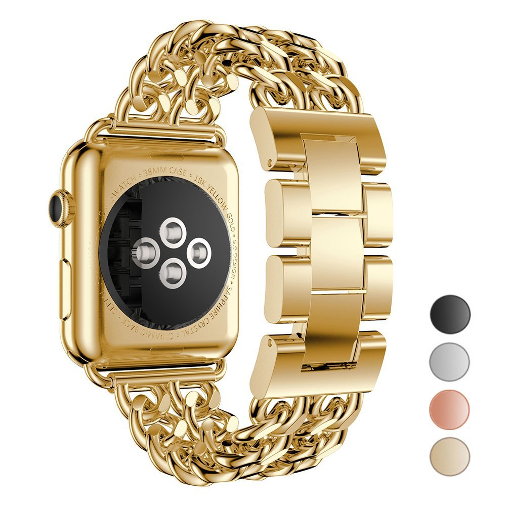 Bracelet double chaîne pour Apple Watch