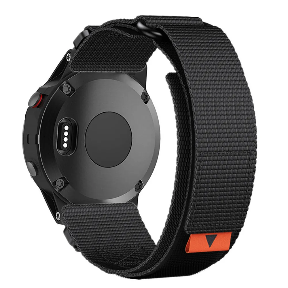 רצועת שעון ניילון טקטית מתאימה ל-Garmin Tactix Fenix 8 7 7X 6 6X