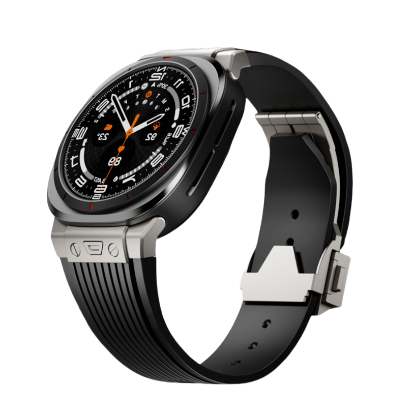 RM Designer Faixa de Silicone Simplificada Para Samsung Watch Ultra