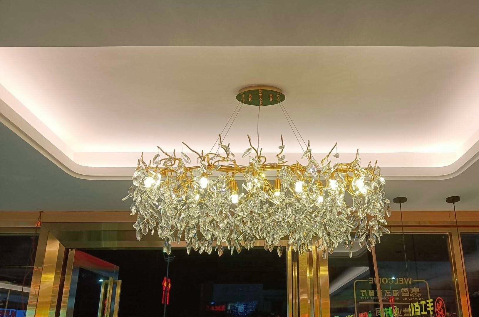 Water Drop Customisable Chandelier