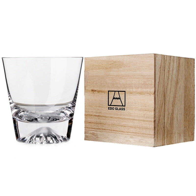 Japanische Mount Fuji Whiskyglas-Sets (Snow Peak Edition)