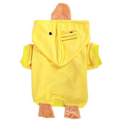 Duckie Delight Cute Pet Kostume