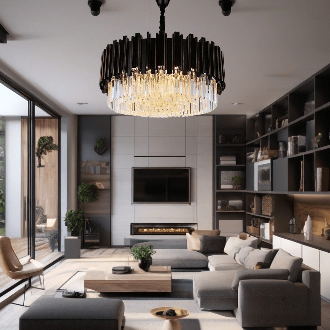 Sylvia Matte Chandelier