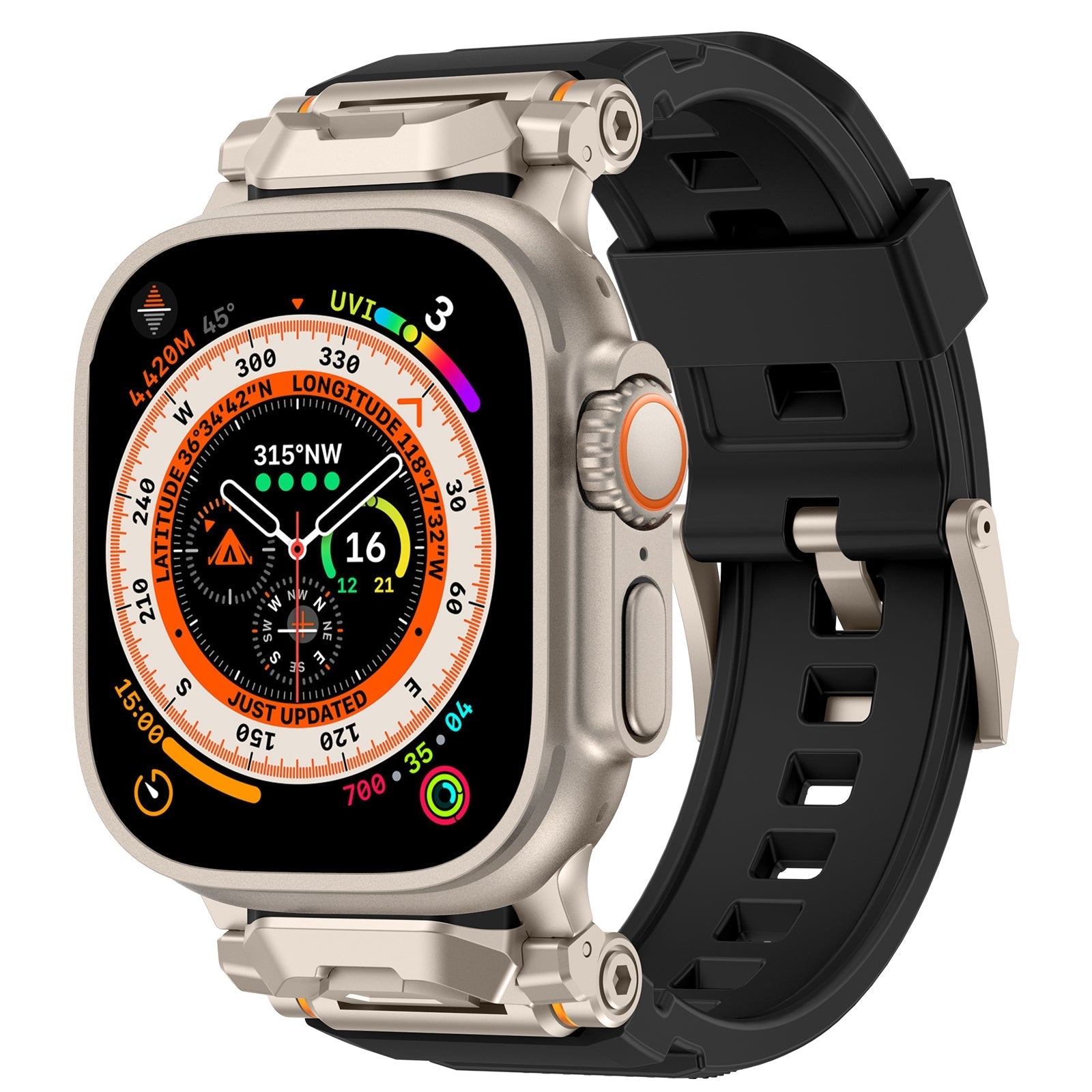 Banda de goma Explorer FKM 2.0 para Apple Watch