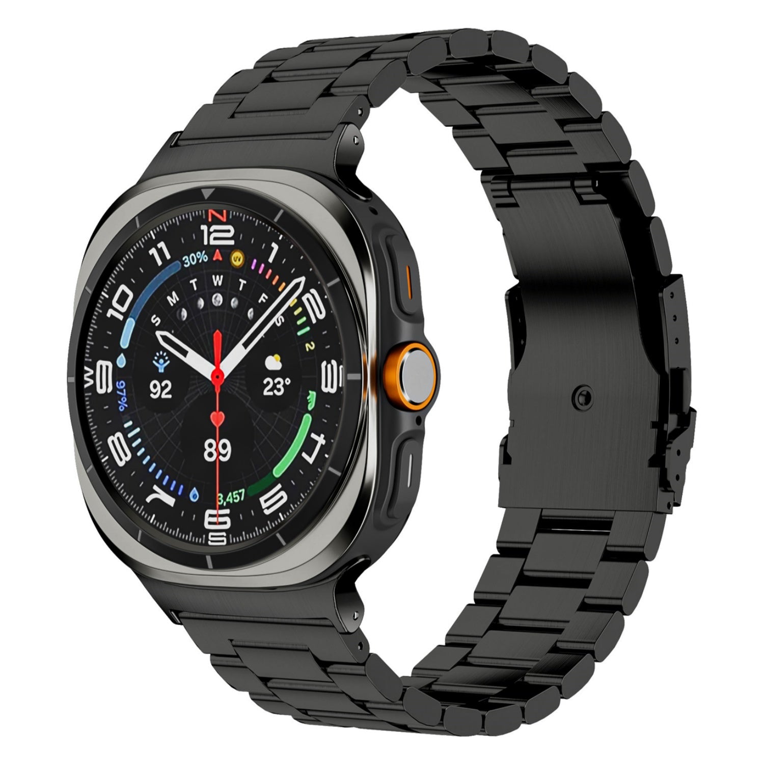 Business-Stil Titanband für Samsung Watch Ultra