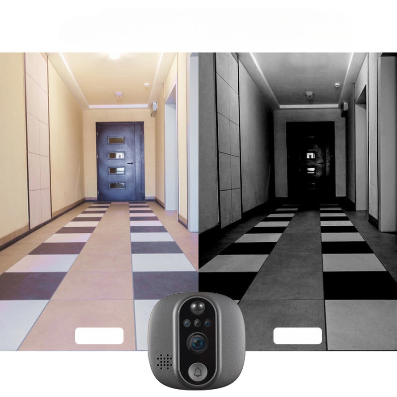 PorteClair - Wireless Doorbell with 120° Angle and Night Vision