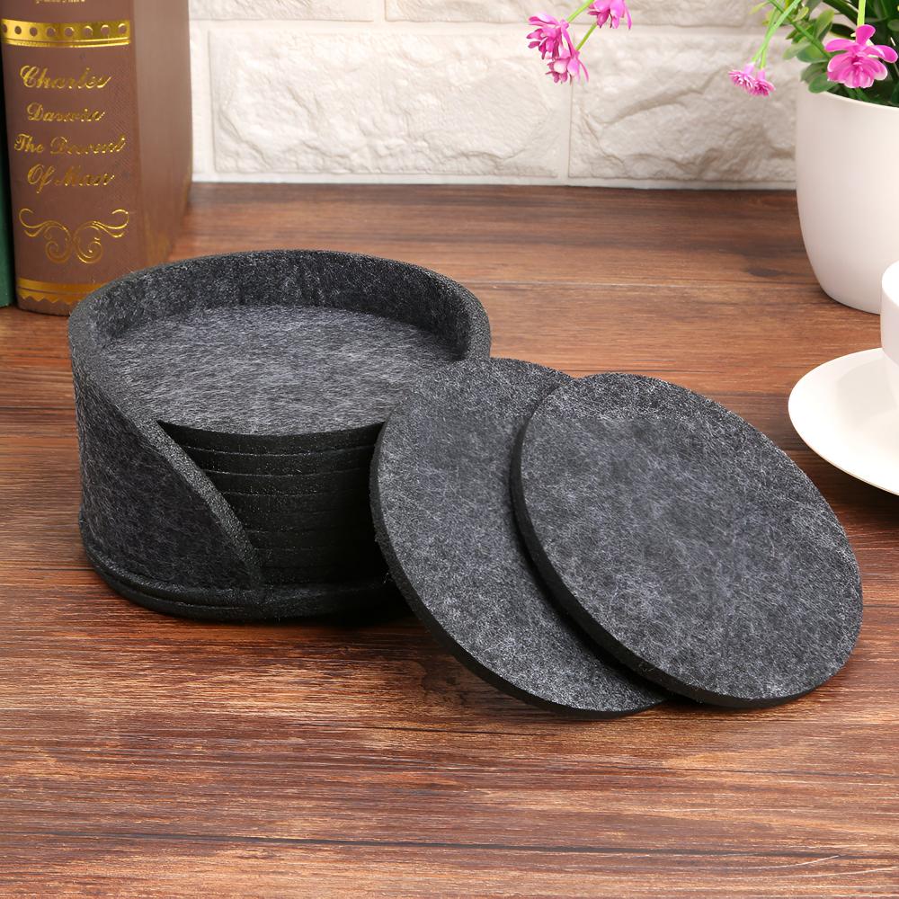 Premium Felt Coaster Set