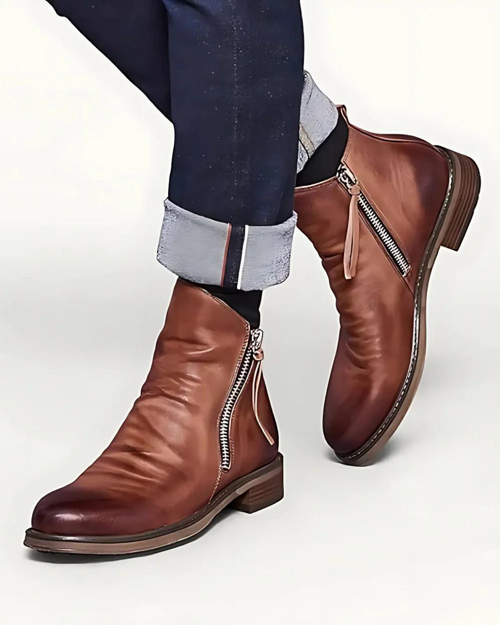 Gabriel™| Botas de couro masculinas