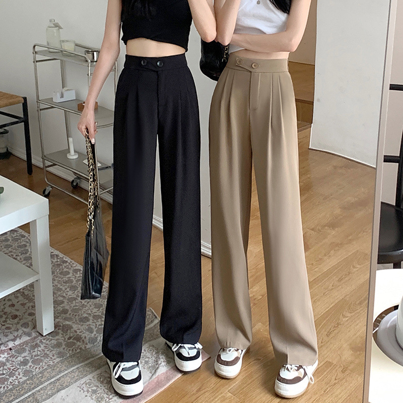 High-waisted wide-leg pants for all-day comfort