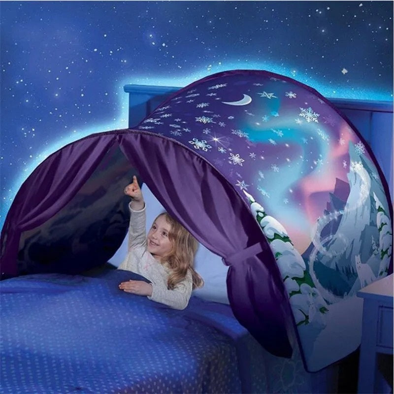 DroomDome | Kids Bed Tent | Create Magical Sleeping Adventures | Easy Installation