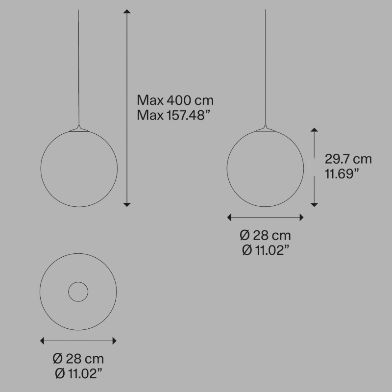 Suspension LED Nova Cluster