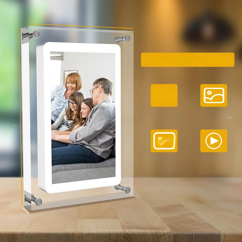 PhotoMemories - 5 Inch Digital Photo Frame with IPS Screen