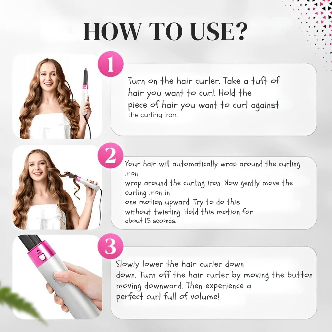 inAirWrap Pro™ 5in1 - Hair Styler