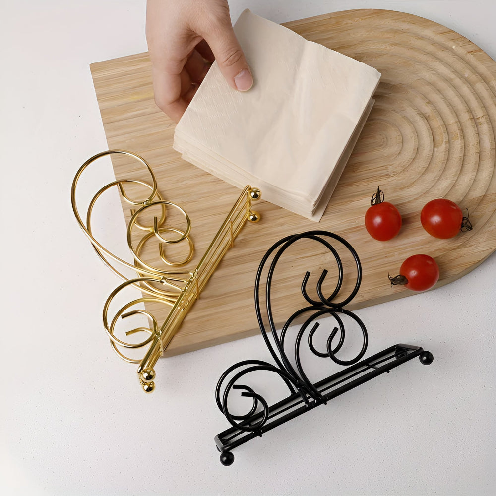 Stylish Swirl Napkin Holder