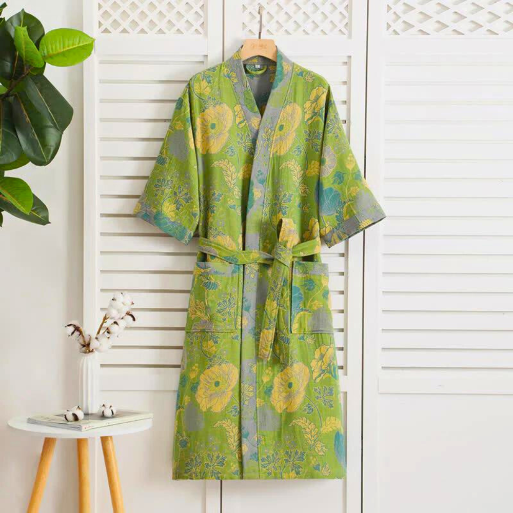 Robe de Algodão Jardim de Primavera