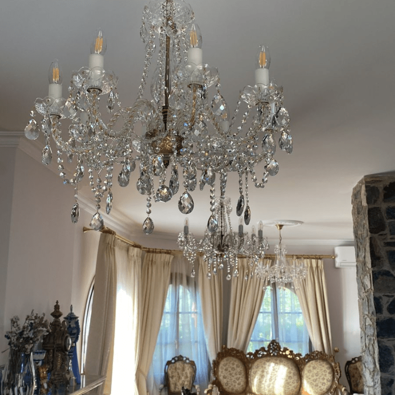 Belle Crystal Chandelier