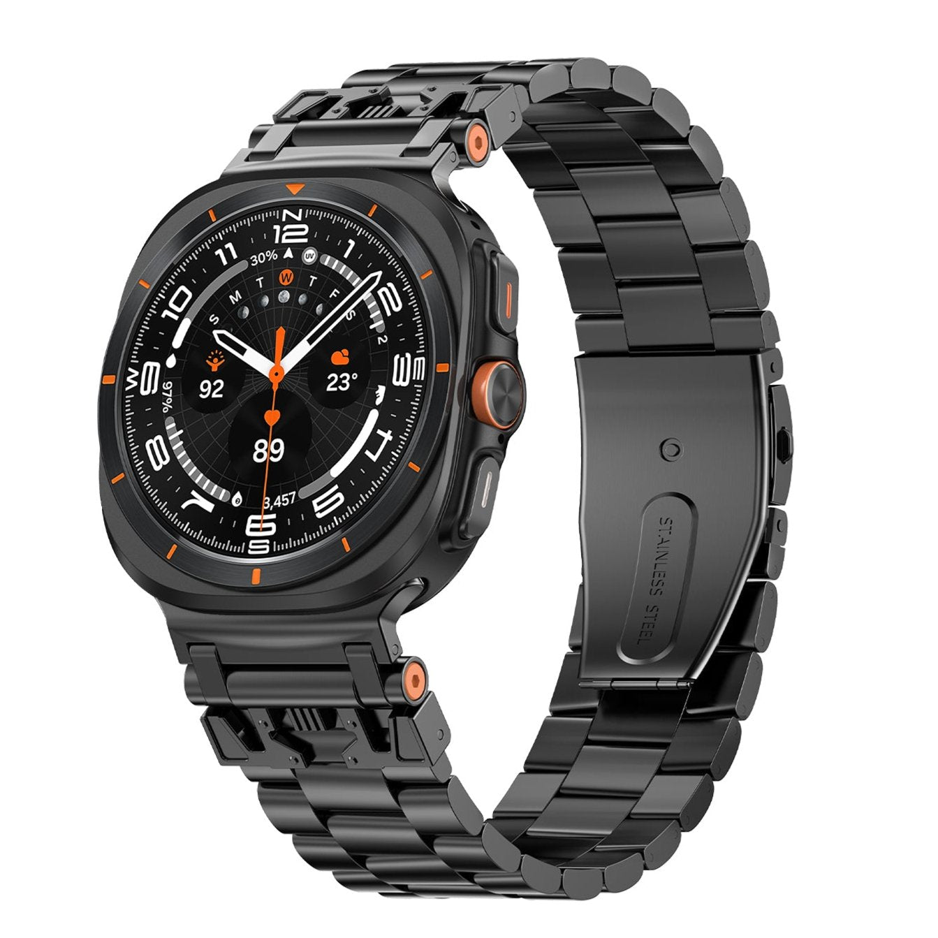 Banda de Acero Inoxidable Armor para Samsung Watch 7 Ultra