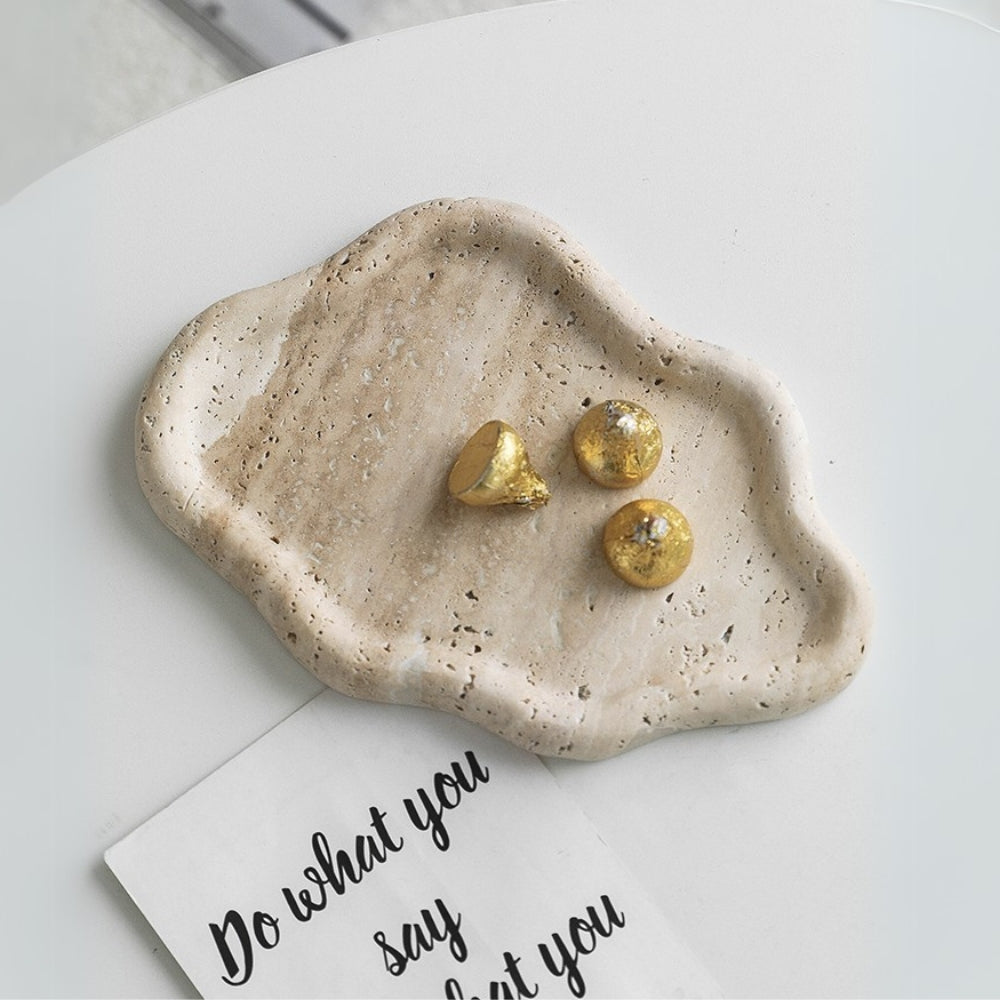 Serene Stone Cloud Jewellery Tray