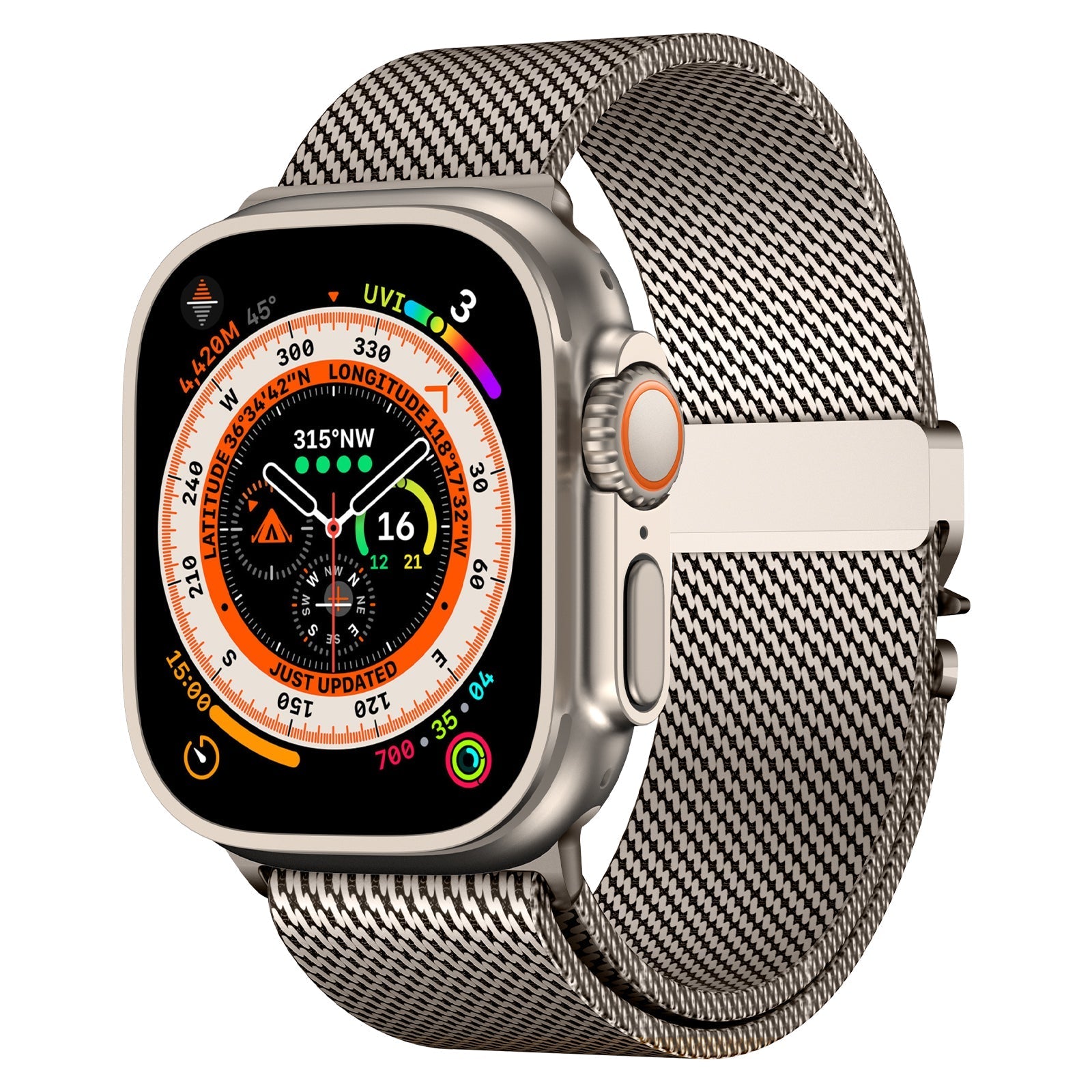 Milanesisk Loop Band För Apple Watch